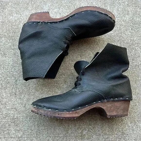 Cox of Yorkshire Leather & Sheepskin Boots Women’s Size 41 Made in Sweden - Picture 1 of 13